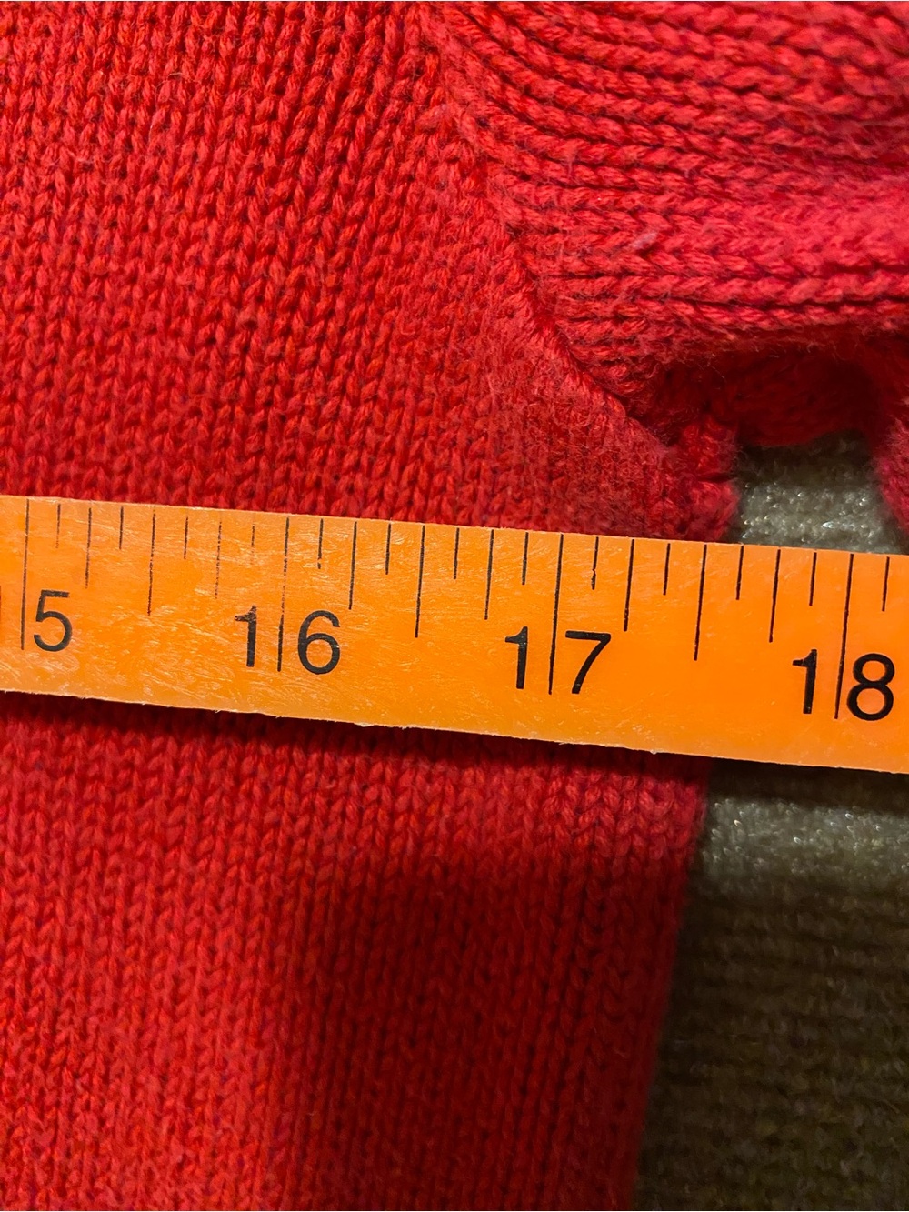 Polo by Ralph Lauren Red Cotton 1/4 Zip Sweater Boys XL 18-20 - Picture 3 of 10